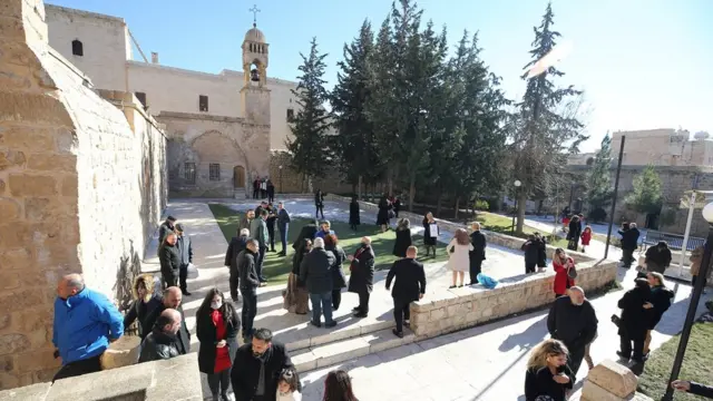 Türkiyənin Mardin şəhərindəki Kırklar kilsəsi (Mor Behnam)
