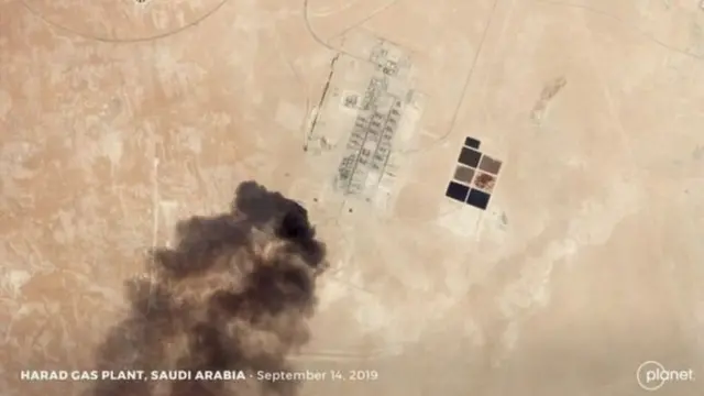 الهجوم على منشآت نفطية سعودية