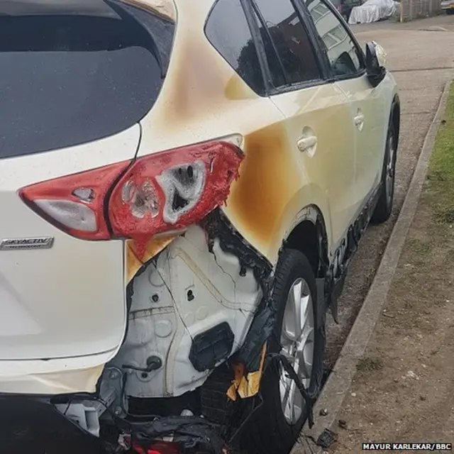 UK SIKH HOUSE AT FIRE, HATE CRIME