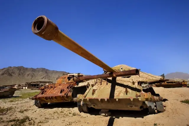 2009 йилда машғулотлар учун Россия танклари қўлланилди