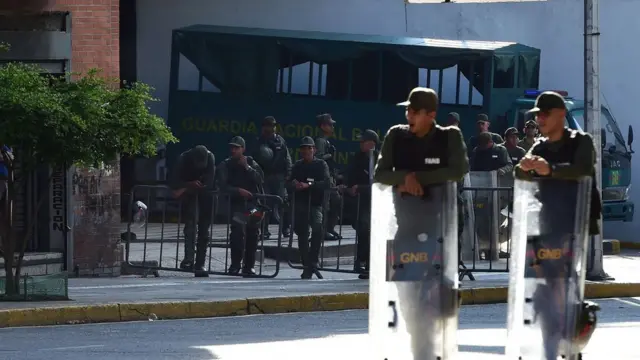 Efectivos de la Guardia Nacional