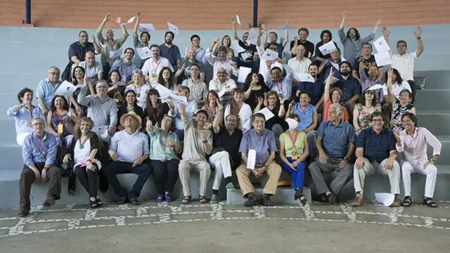 Grupo participante de Centroamérica Cuenta.