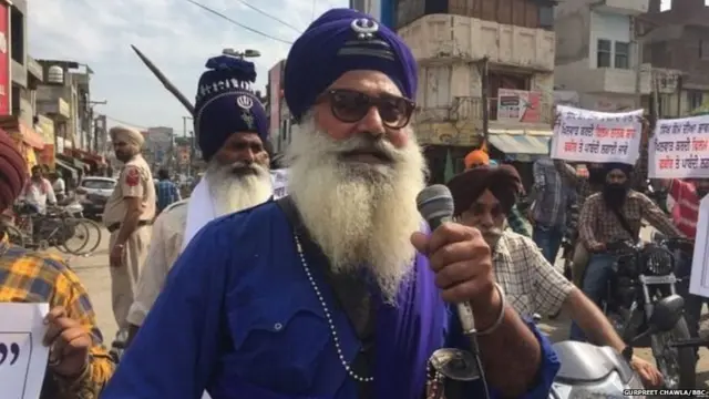 ਨਾਨਕ ਸ਼ਾਹ ਫਿਲਮ ਦਾ ਵਿਰੋਧ ਕਰਦੇ ਨਹਿੰਗ