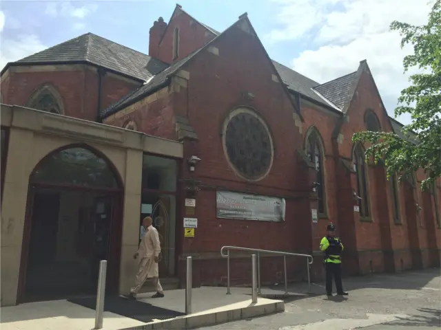 Район Манчестера, где жила семья Абеди