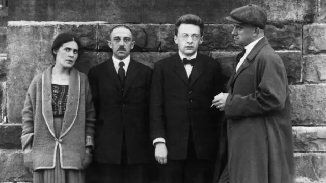 Лиля и Осип Брик, Роман Якобсон и Владимир Маяковский в Германии летом 1923 года