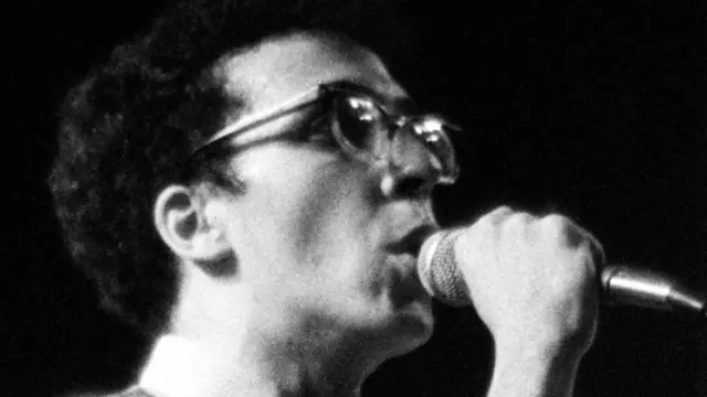 Srđan Šaper na koncertu Idola u Hali Pinki 1983.