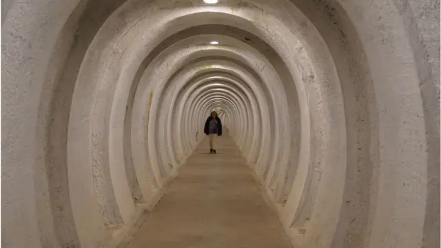 Bunker nuklir rahasia di Denmark