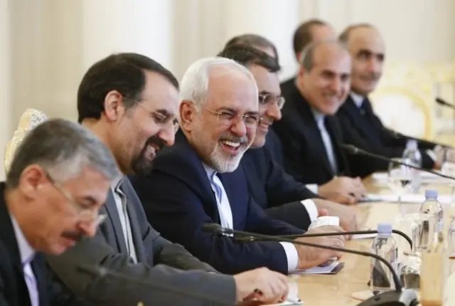 حضور هیئت ایرانی به سرپرستی جواد ظریف، وزیر خارجه در نشست مسکو