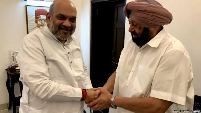 ਅਮਿਤ ਸ਼ਾਹ ਤੇ ਕੈਪਟਨ ਅਮਰਿੰਦਰ ਸਿੰਘ