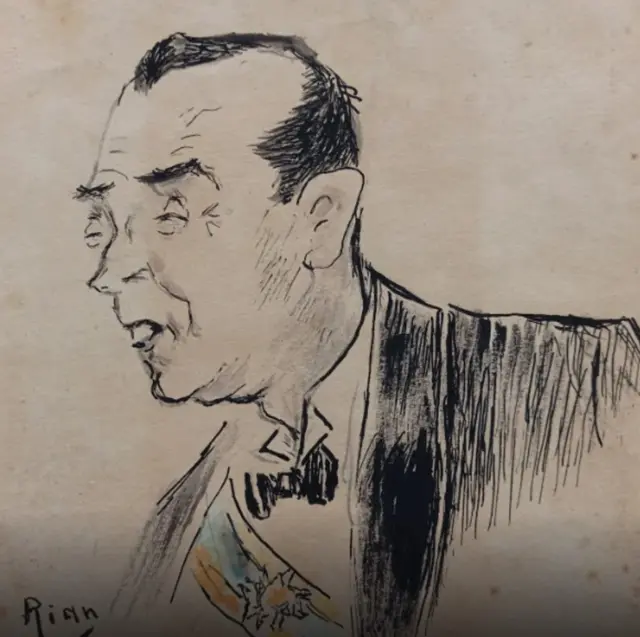 Caricatura de Juscelino Kubitscheck
