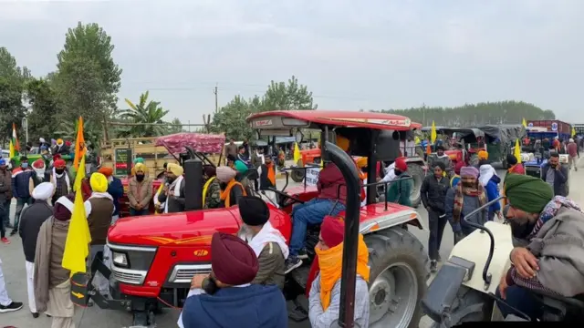 దిల్లీలో రైతుల ఆందోళన