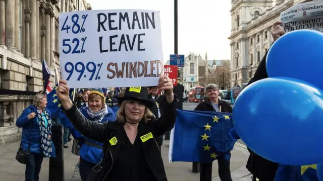 Brexit gösterisi