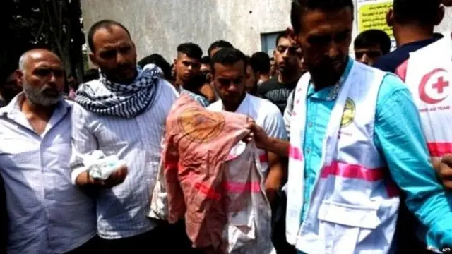 ਗਾਜ਼ਾ ਵਿੱਚ ਨਰਸ ਦੇ ਅੰਤਿਮ ਯਾਤਰਾ