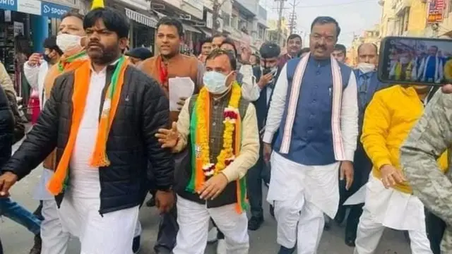 बीजेपी उम्मीदवार विजय पाल सिंह