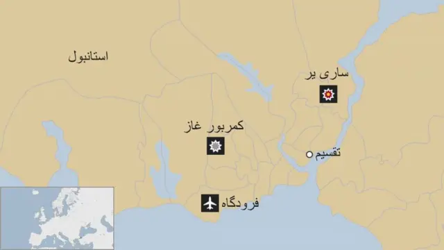 نقشه استانبول