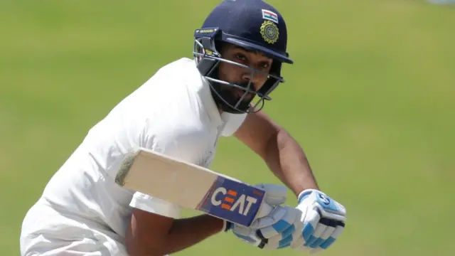 India batsman Rohit Sharma plays a shot