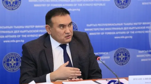 Консулдук кызмат департаментинин жетекчи орун басары Алмаз Имангазиев