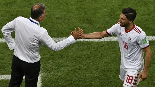 علیرضا جهانبخش و کارلوس کی‌روش