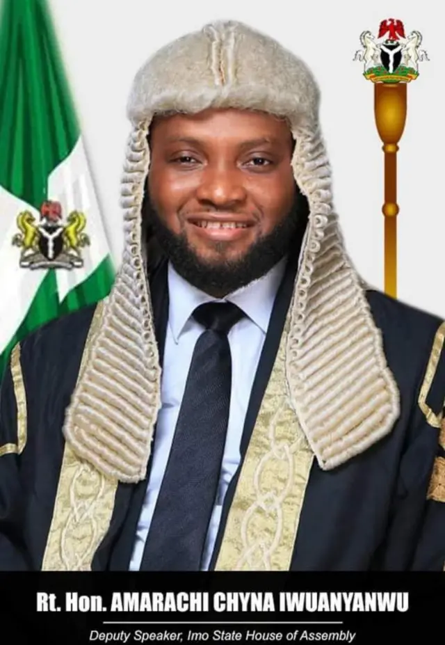 Imo state news today: Deputy Speaker Amara Iwuanyanwu removed, see how e happun