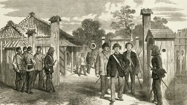 日本明治维新时期的画作