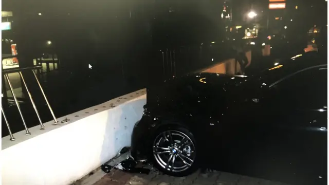 2018년 9월 25일 부산 해운대구 미포오거리에서 술에 취한 운전자가 BMW승용차로 횡단보도를 건너기 위해 길에 서 있던 윤창호 군을 덮쳤다