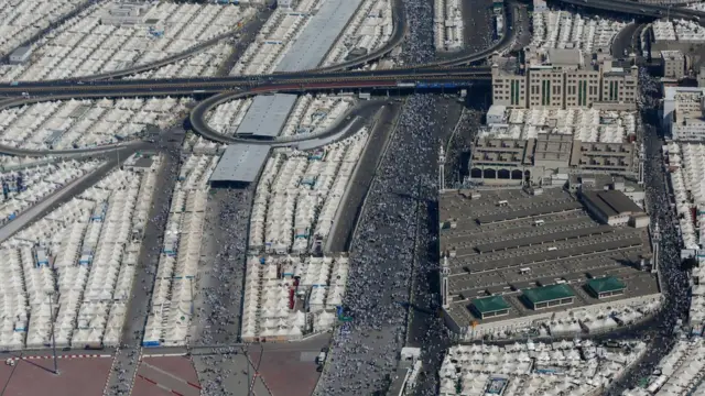 মক্কায় হাজীদের তাঁবু