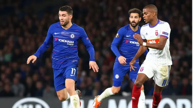 Awọn agbabọọlu Chelsea ninu ifẹsẹwọnsẹ kan