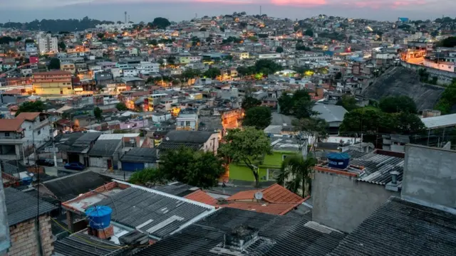 Vista aérea da cidade