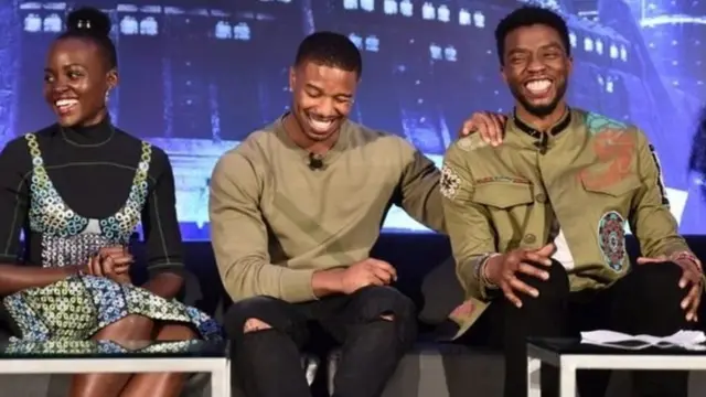 લૂપીતા ન્યોંગો, માઇકલ બી જોર્ડન અને ચેડવિક બૉઝમેન