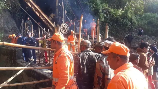 मेघालय के लुमथरी में कोयला खदान, बचाव कार्य