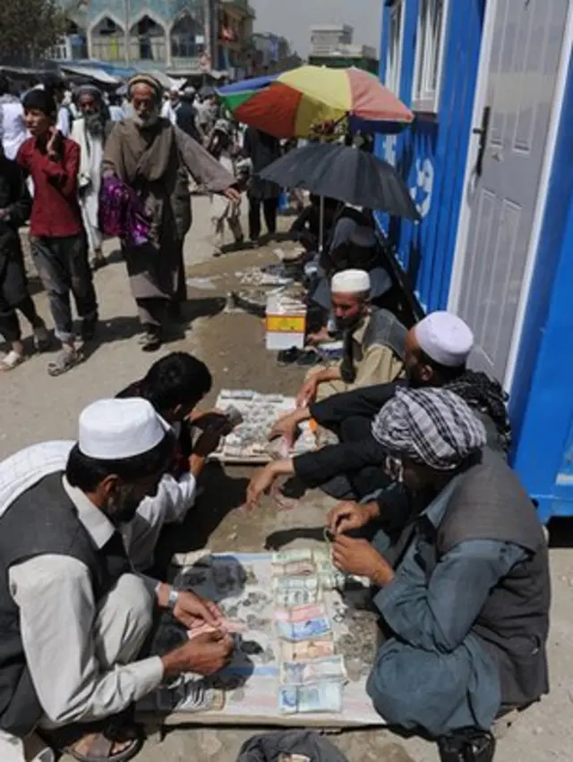 بازار ارز کابل