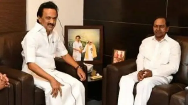 తమిళనాడు సీఎం స్టాలిన్‌తో సీఎం కేసీఆర్