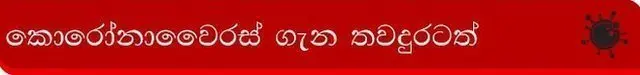 කොරෝනාවෛරසය