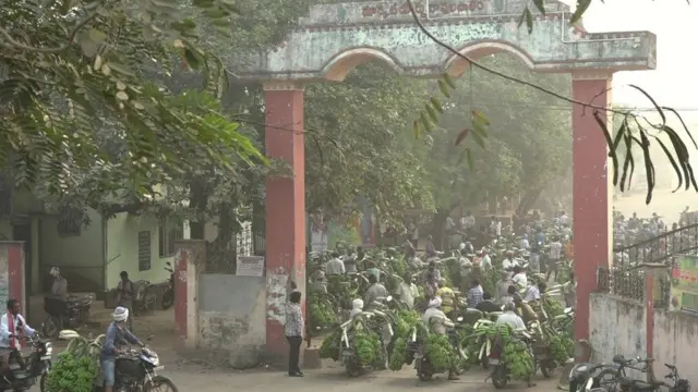 సీజన్‌లో మార్కెట్ యార్డులకు అరటి గెలలు పోటెత్తుతాయి