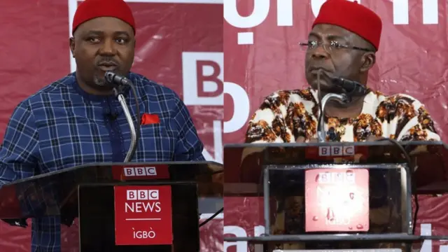 Foto Emeka Uwakolam na Alex Otti