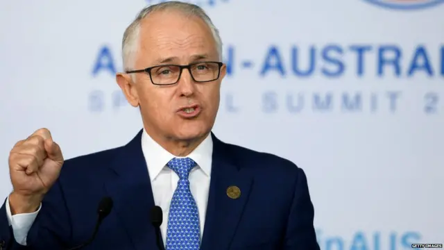 Australian Prime Minister Malcolm Turnbull