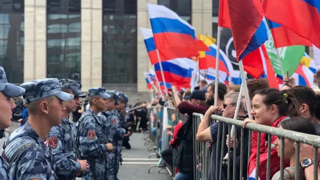 Митинг в Москве