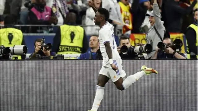 Vinicius Jr celebrate goal