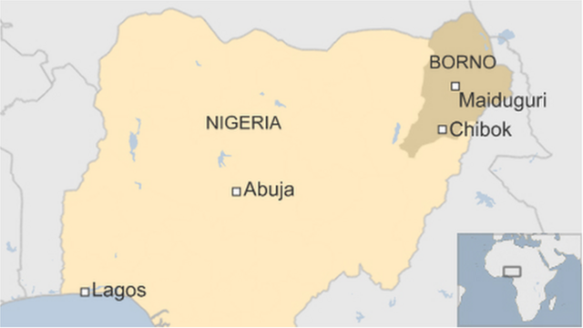 Les activités de Boko Haram se concentrent dans l'Etat de Borno, situé dans le nord-est du Nigeria.