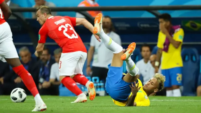 Неймар на поле