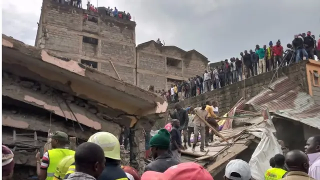 Watu wanahofiwa kunasa kwenye kifusi