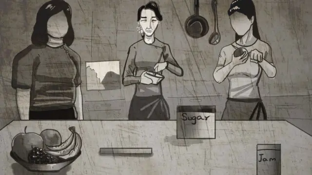 အတူနေသူတချို့နဲ့ မုန့်လုပ်စားတတ်တာလည်း သူ့ရဲ့ရှည်လျားတဲ့အကျဥ်းကျနေ့ရက်တွေထဲက ဖြတ်သန်းမှုတစ်ခုပါ