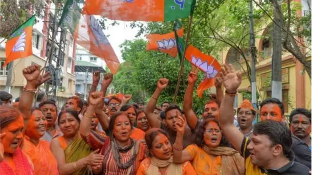 বিজেপির মিছিল