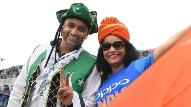 ਭਾਰਤ ਪਾਕਿਸਤਾਨ ਦੇ ਮੈਚ ਦੌਰਾਨ ਫੈਨ