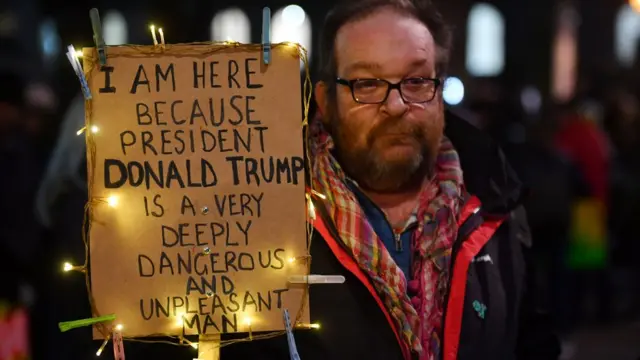 Londra'daki protesto