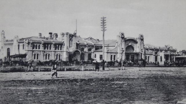 Harbin Railway Station. 1898