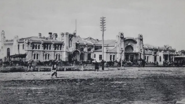Harbin Railway Station. 1898