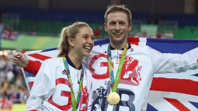 Jason Kenny e Laura Trott