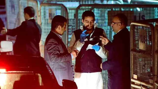 محققون جنائيون فتشوا القنصلية ومنزل القنصل