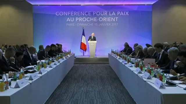Paris'te barış konferansı